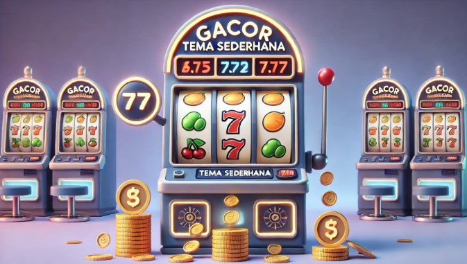 Slot Gacor Dengan Tema Sederhana
